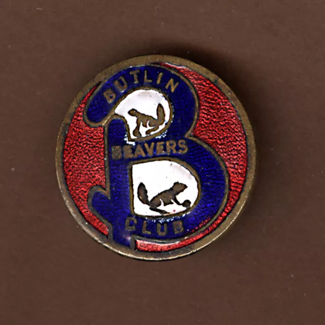 Butlins Beavers Club (Small Version)  Enamel Pin Badge