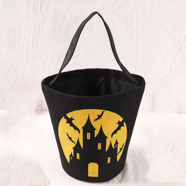 Borsa regalo M zucca Halloween sacchetti trucco o scherzo secchio caramelle