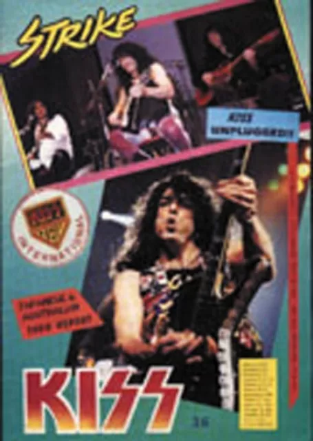 KISS MAGAZINE / FANZINE - STRIKE 36 - 32 pages A4 - ITALY 1995 - M003699