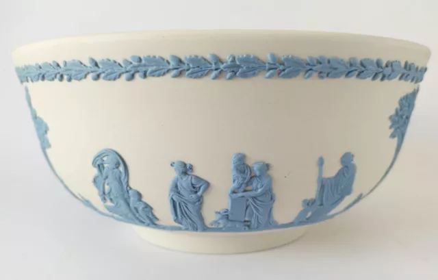 Wedgwood Jasperware Blue on White Bowl - 2nd Quality