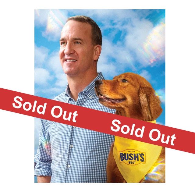 Bush's Duke And Peyton  Manning Limited Edition Poster