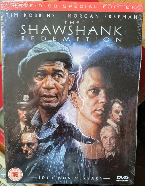 THE SHAWSHANK REDEMPTION DVD 10th Anniversary Special Edition 3 Disc ...