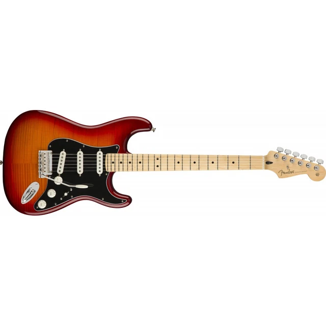 Fender Player Stratocaster Plus Top - touche érable - Aged Cherry Burst