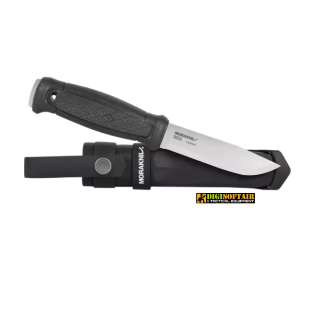 Morakniv Garberg S (Polymer Sheath) - Stainless Steel - Black