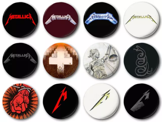 Metallica - 1" / 25mm Button Badge (Various Designs) Hetfield St Anger Puppets