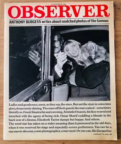 Observer 28 September 1980 - P/B - £3.25 Uk Post