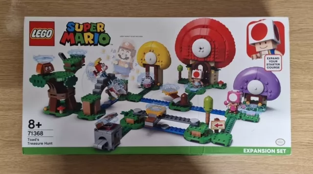 LEGO Super Mario Toad's Treasure Hunt Expansion Set 71368 - Box Worn