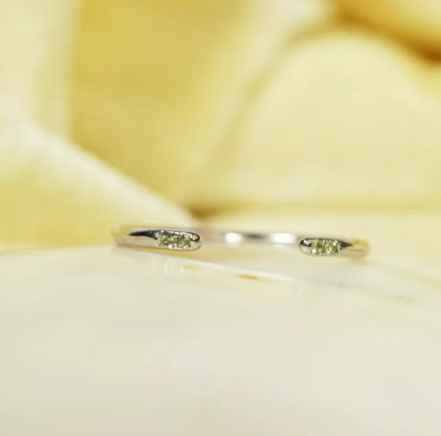 Demantoid Ring Granat Gold 14k Solid Offen Manschette Hochzeit Schmuck Geschenk