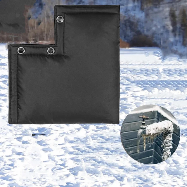 Rückflussverhinderungsabdeckung, Winterabdeckung mit Druckschalter, isolierte