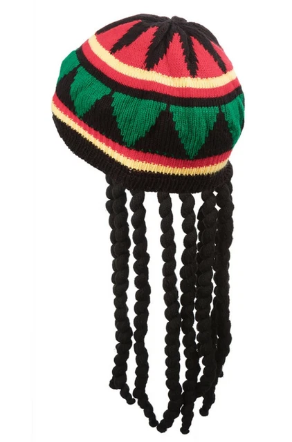 Cappello Giamaicano Con Dreadlocks - 60 Cm Per 12,50 - Foto 6