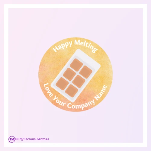 Pegatinas personalizadas Happy Melting - 35 pegatinas - ENVÍO GRATUITO