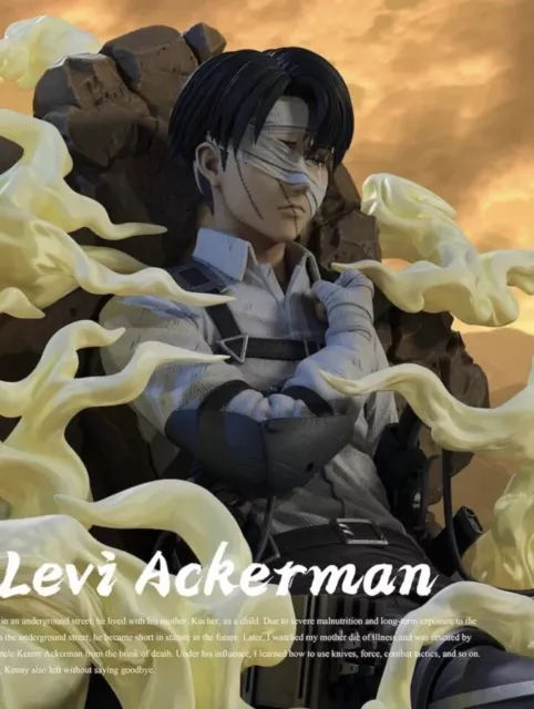 Levi Ackermann Attack On Titan — Epische Figur Anime Manga — Limited Edition NEU 3