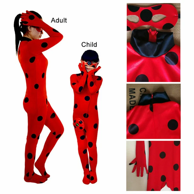 Kids Girls Womens Cosplay Costumes Jumpsuit Bodysuit Set Halloween Pajamas Suits