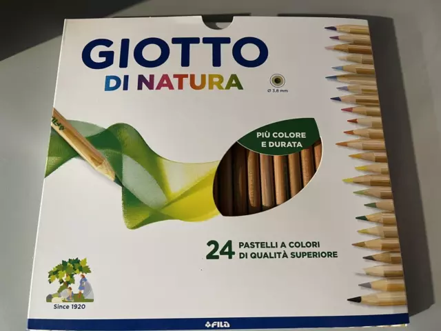 Giotto 12 24 Pastelli A Colori Matite Colorate Stilnovo 3.3 Mm Cancelleria  3405