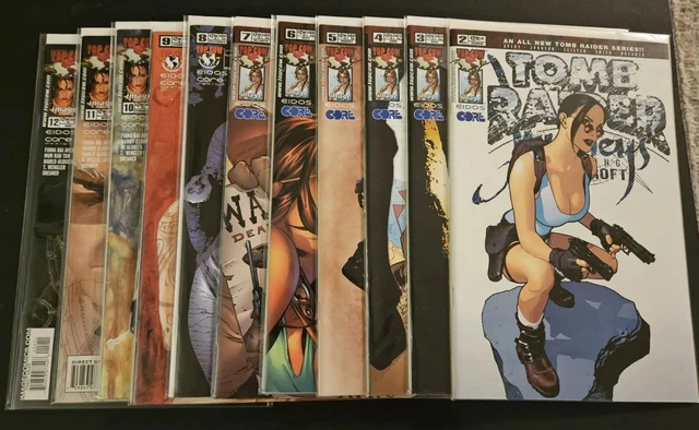 Tomb Raider Journeys 2-12 Series Lot Top Cow Image Lara Croft