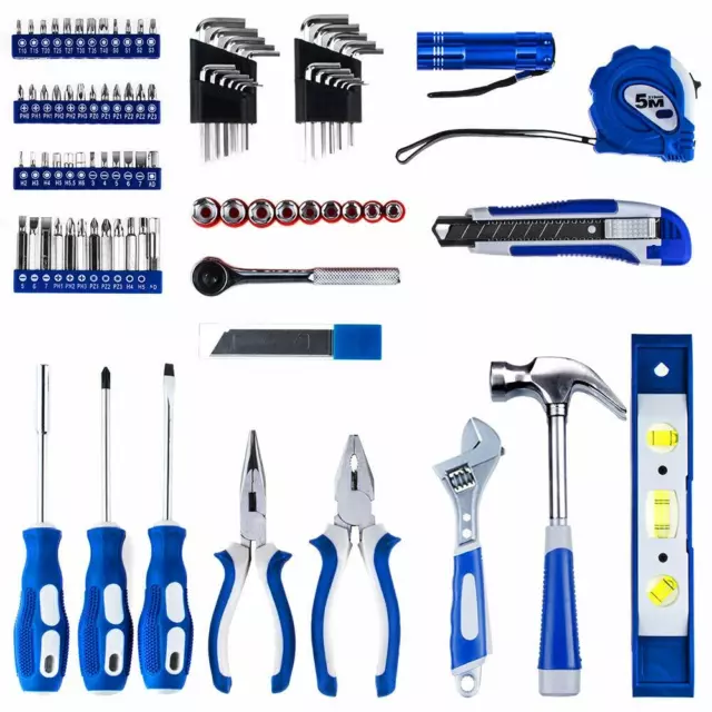 Kit d'outils 102 pièces pour voiture voiture moto plomberie 3