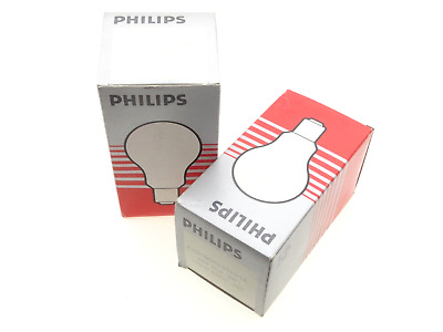2 lámparas fotocrescenta Philips P3/4 ~ 240v 150w ~ ajuste E27 - franqueo gratuito en el Reino Unido