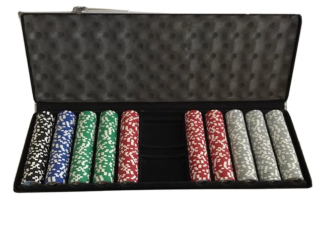 Ladies of Las Vegas Special Edition Collectible Casino (499) Poker Chips + Case