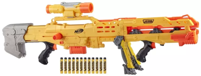 Nerf N-Strike Icon Series Longshot CS-6 3in1 Blaster Foam Darts Gun