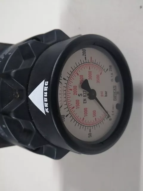 WIKA Arburg 6 Point Rotary Hydraulic Pressure Gauge