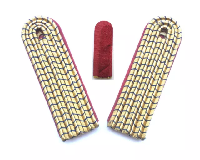 DDR Deutsche Reichsbahn Uniform Schulterstücke E-German Railroad shoulder boards