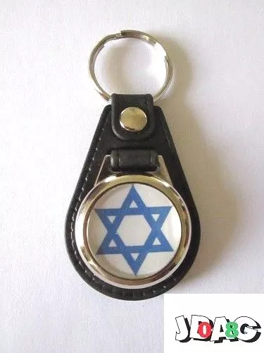 Porte Cles Key Ring Israel Etoile De David Magen Sionisme
