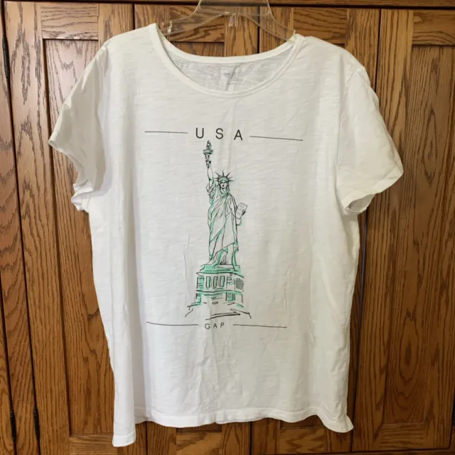 Gap Statue Of Liberty Women's T-Shirt XXL