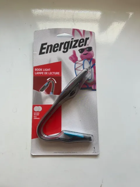 Energizer Booklite Reading Light Lamp Lp24051 Batteries Included Cr 2032 New