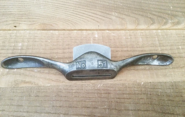 Vintage Cast Iron No 51  Spokeshave Flat Sole 2