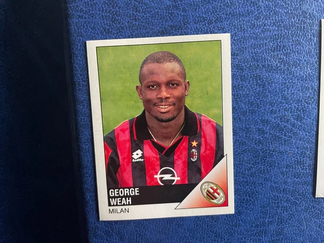 Georg Weah Panini Sticker No. 257 - Türkiye 1. Futbol Ligi 1996