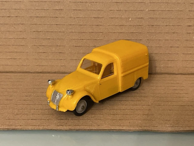 Miniature Norev Citroën 2CV Kodak - Plastique 1/43 - 1963
