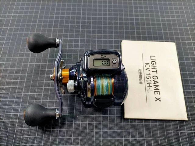 LIGHT GAME Ｘ　ICV150H DAIWA Reel Light Game X ICV 150H-L jp | eBay