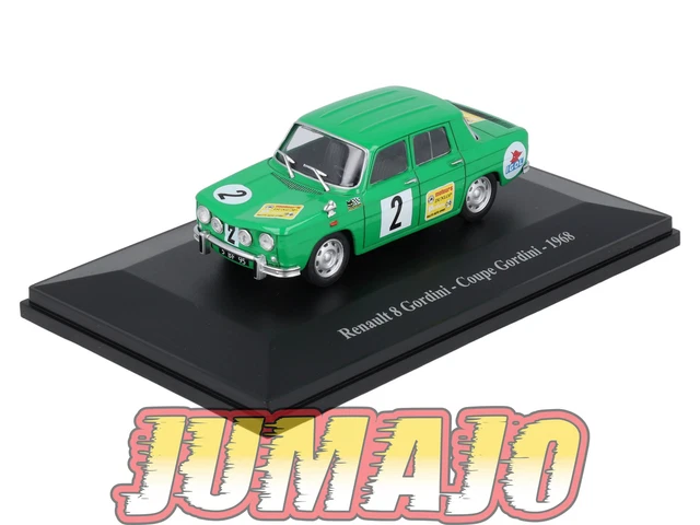 ELIGOR RENAULT COUPE RENAULT 8 GORDINI # 33 - PAU 1968 au 1/43° EUR 18