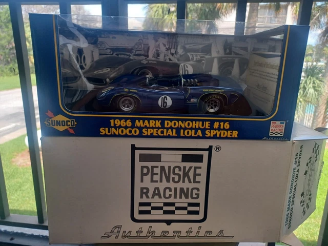 GMP 1/18 – Lola T70 MK3 Spyder #6 Sunoco – Donohue 1967 – Occasion