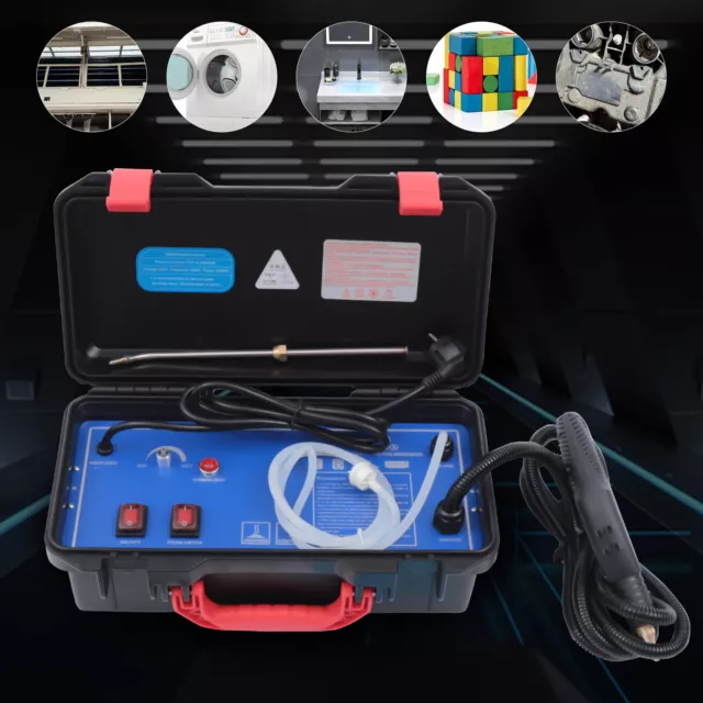 3000W Pulitore a Vapore Auto Bellezza Casa Alta Pressione Steam Cleaner Con Scatola