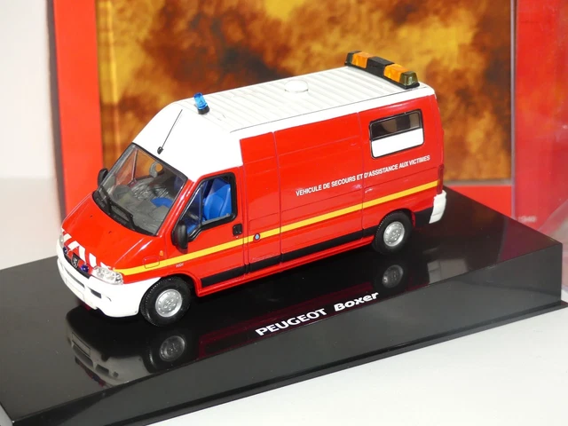 Citroën JUMPER Pompiers VPI SDIS 02 - 1/43ème en blister