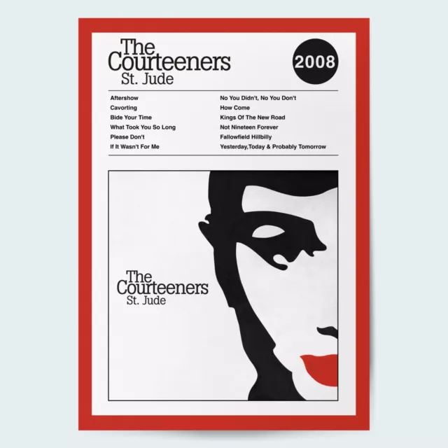 The Courteeners St. Jude Fine Art Album Poster