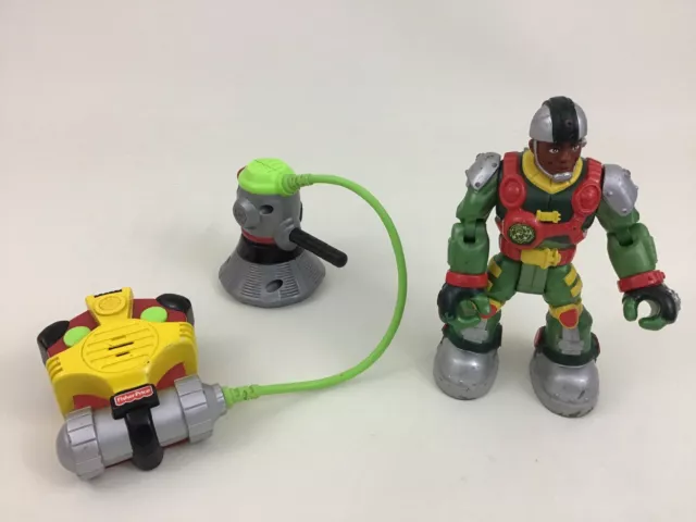 Rescue Heroes Toy Figure Rocky Canyon Mountain Climber Speaker Fisher Price