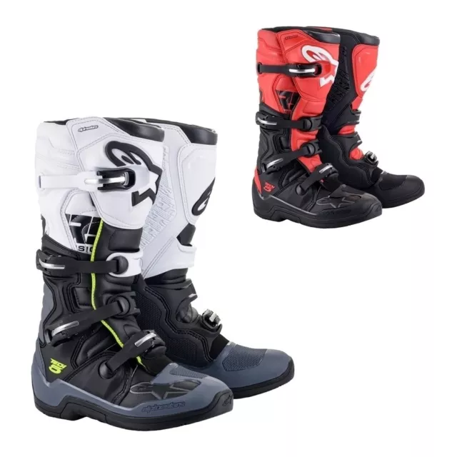 Bottes de Motocross Alpinestars Technologie 5 MX Enduro Moto Offroad-Stiefel