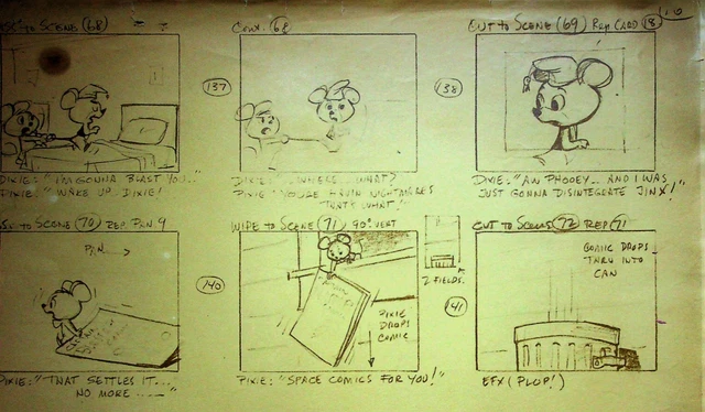 PIXIE AND DIXIE and Mr. Jinks 1950s Dan Gordon Original Production ...