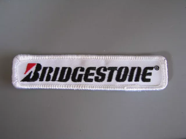 Bridgestone Tires Logo Auto Racing Embroidered Patch