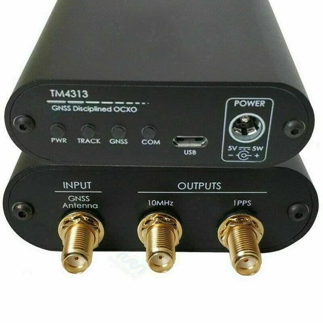 OSCILLATEUR DISCIPLINÉ GPSDO GNSS horloge GPS OCXO 10 MHz carré / sortie onde sinusoïdale EUR 94