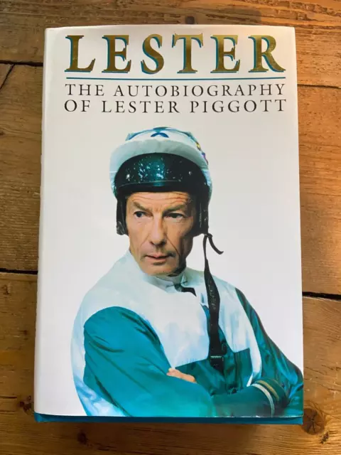 LESTER PIGGOTT autobiography LESTER. HBDJ 1995. Horse Racing (ID:029) 2