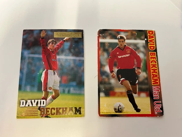 1996-97 Merlin's Premier Gold David Beckham psa 6 A young