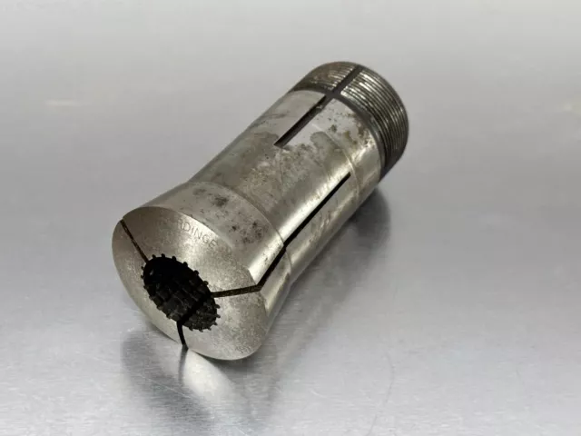 Hardinge 16C Collet 1-1/16" Round Serrated Internal Thread