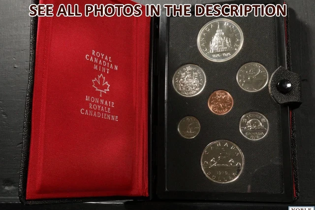 NobleSpirit No Reserve (CX) 1976 Royal Canadian Mint Uncirculated Coin Set