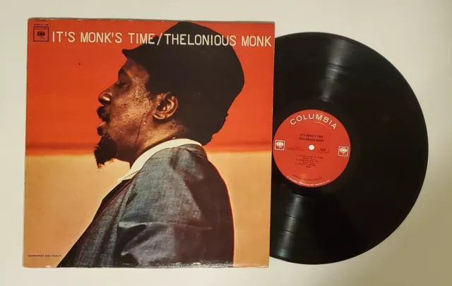 Thelonious Monk - Its Monks Time lp Columbia MONO 2-Eye Charlie Rouse