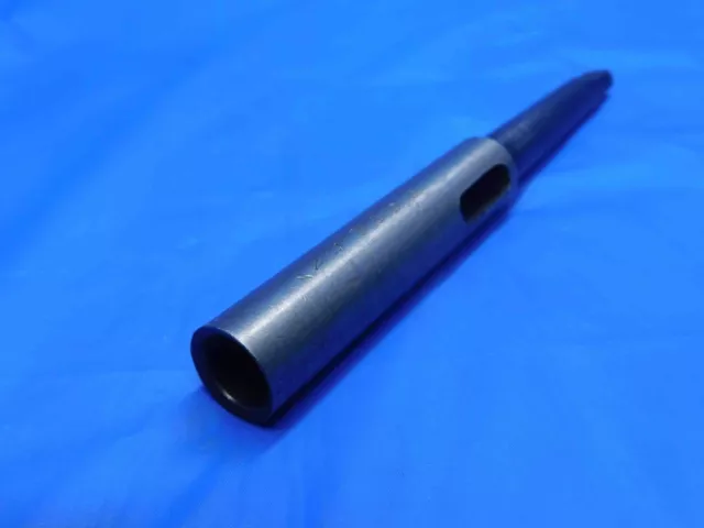 Collis Mt#1 Inside To Mt#1 Outside Morse Taper Extension Sleeve 6" Oal Mt1 Mt1