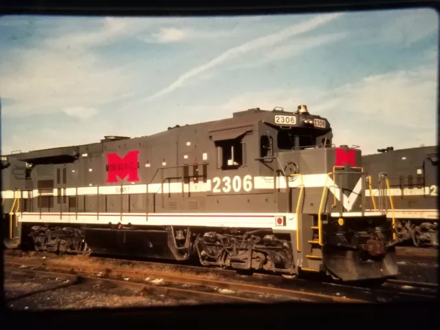 ZK14 ZUGRUTSCHE Eisenbahn Kurzstrecke Monongahela 2306 Brownsville PA 1990