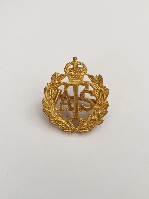 WW2 ATS AUXILIARY Territorial Service Badge Sweetheart women's British ...